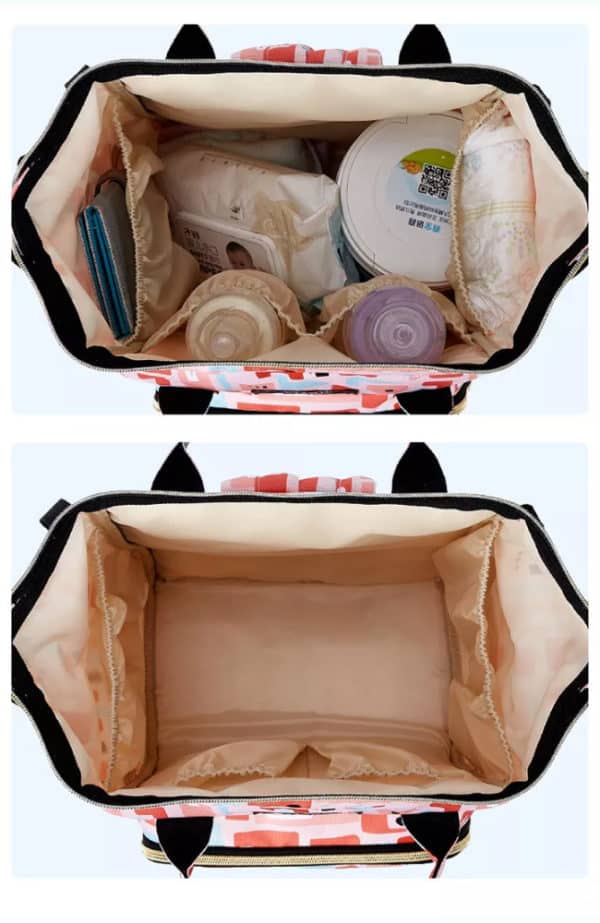 Flamingo Baby Diaper Backpack Bag - Image 2