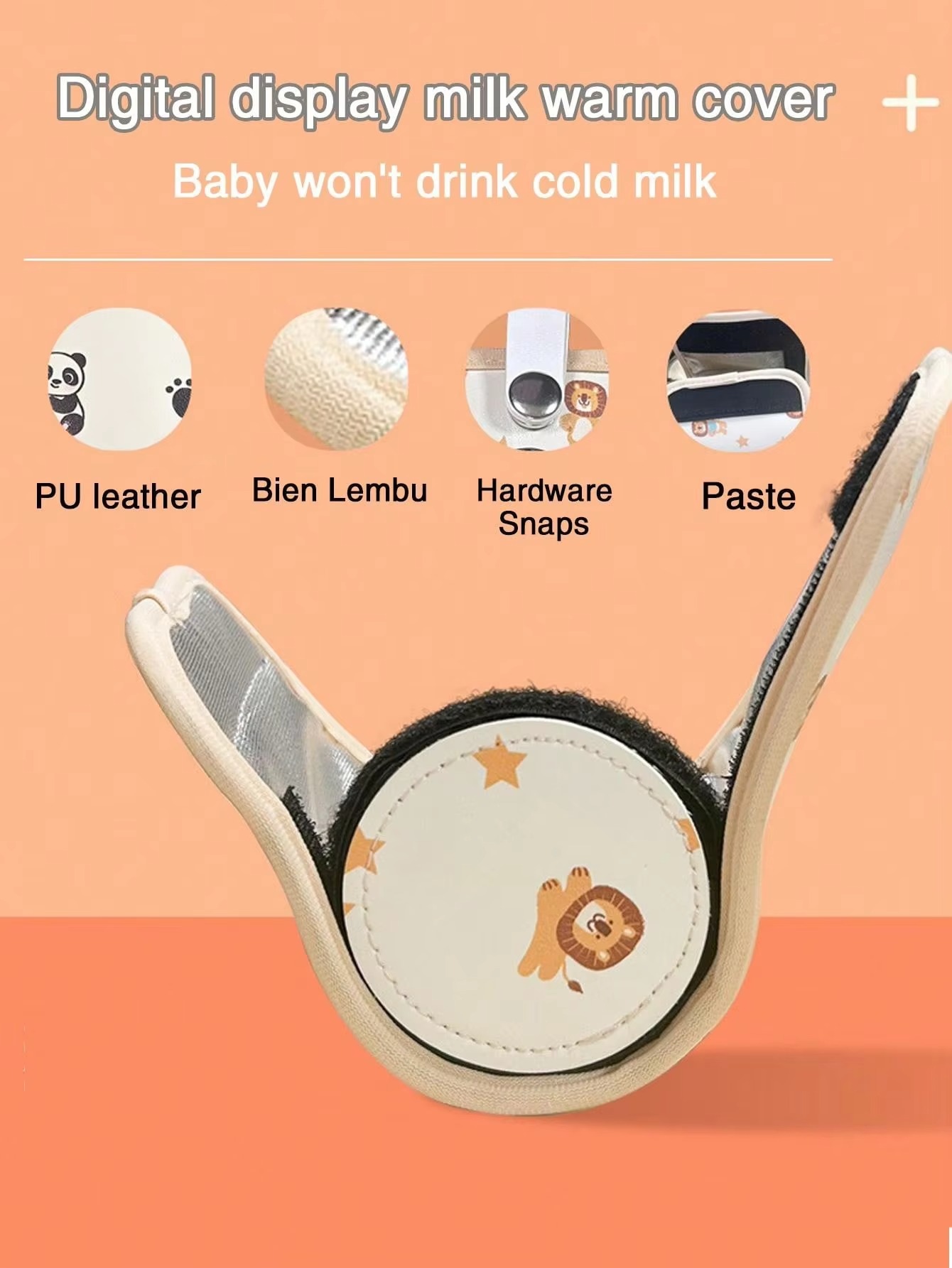 USB Portable Baby Bottle Warmer with LED Display | Travel Milk Heater | Waterproof & Universal Fit - Image 3