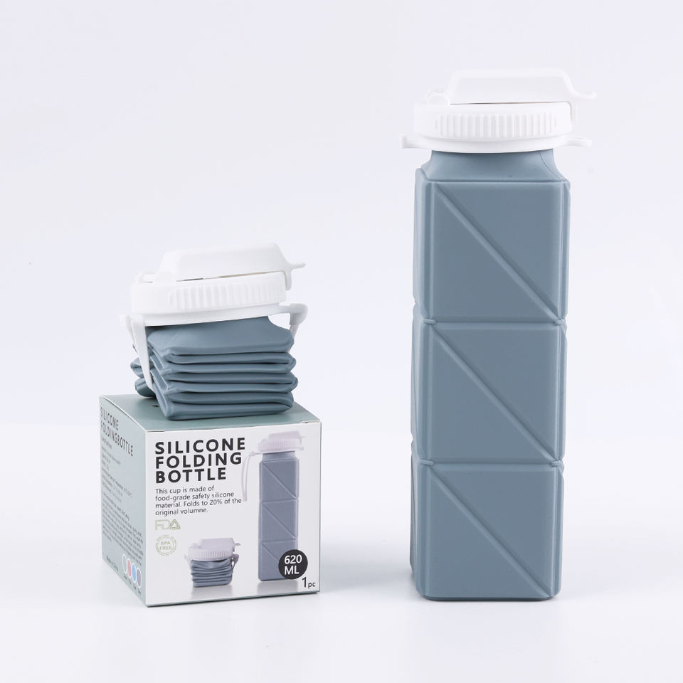 Collapsible Silicone Water Bottle
